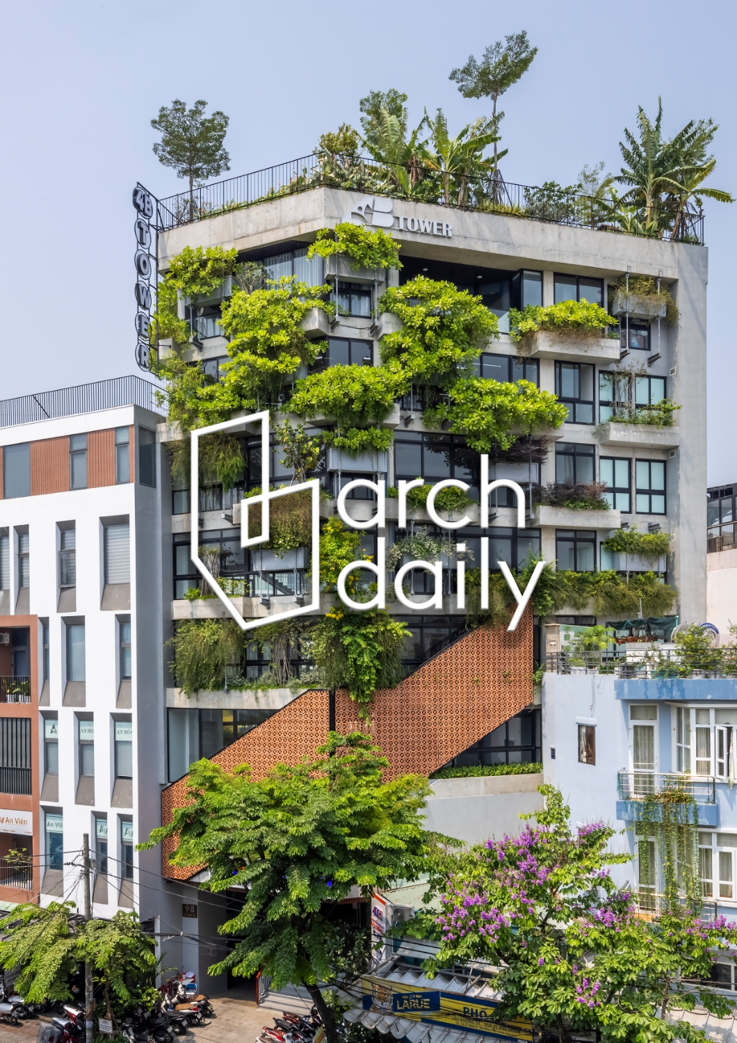 4B Tower được đăng tải trên tạp chí ArchDaily