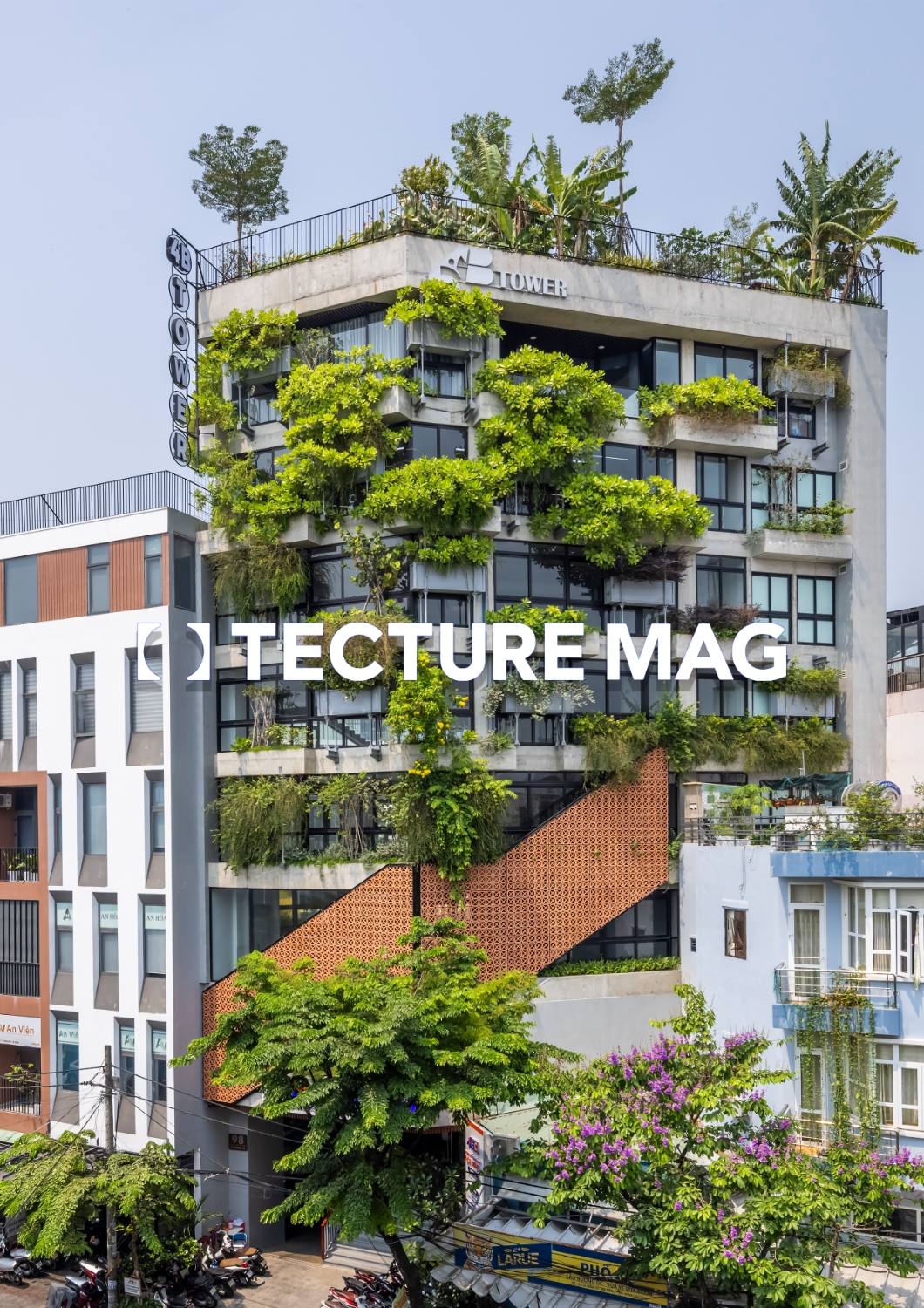 4B Tower được đăng tải trên tạp chí TECTURE MAG